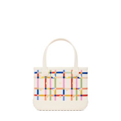 Bitty Bogg Bag - Red, White and Plaid